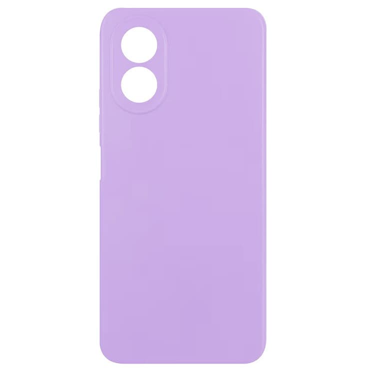 Husa protectie Oppo A78 4G, Luxury Silicone, catifea in interior, protectie camere, mov lila 1