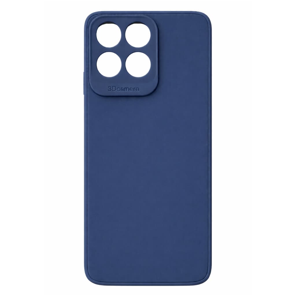 Husa protectie Honor X6B, Matt TPU My Choice, silicon moale, albastru inchis 1