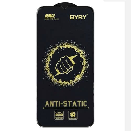 Folie de sticla Samsung Galaxy S25 FE, BYRY Antistatic ESD, margini negre 1
