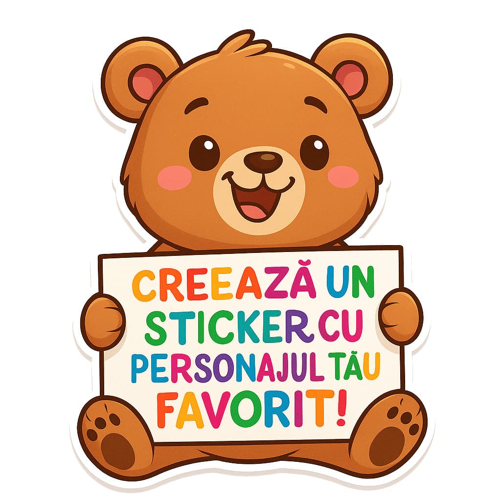 Sticker mic/mare pentru tricouri sau alte materiale textile albe, termo aplicabile, cu imaginea ta 1
