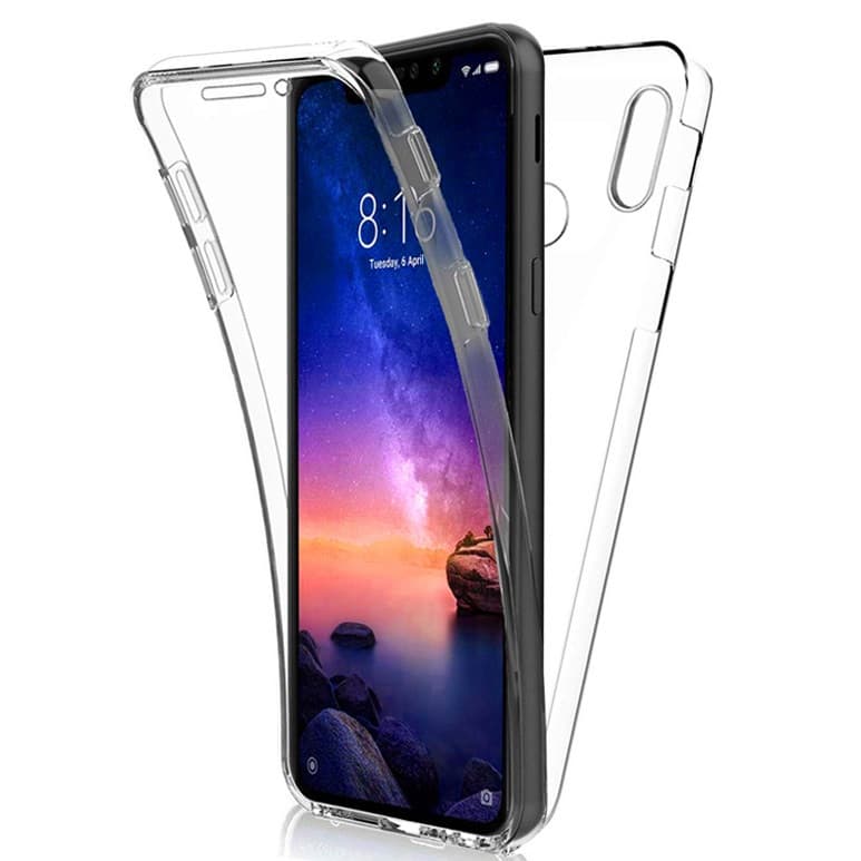 Husa protectie Xiaomi Redmi 9C (fata + spate) Fully PC & PET 360°, transparenta 1