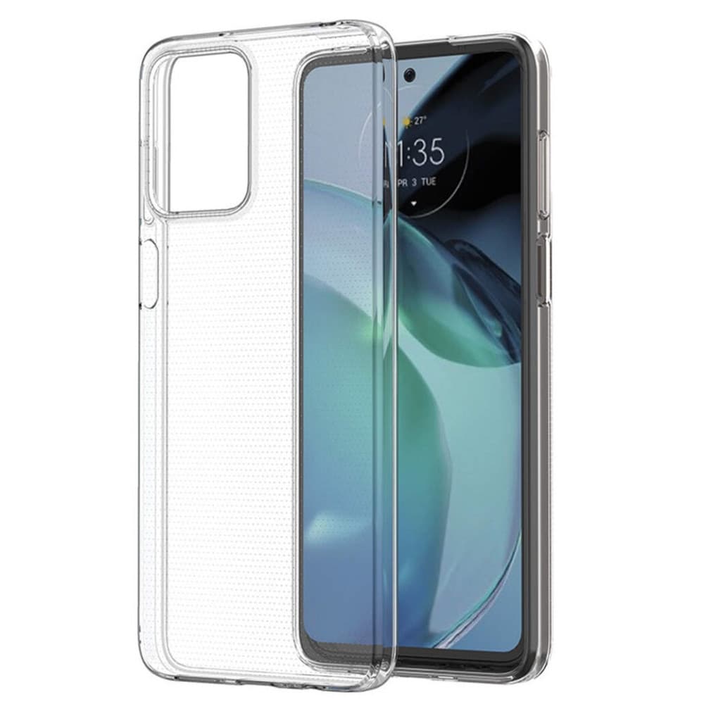 Husa Motorola Moto G04, TPU transparent, 2 mm, blister 1
