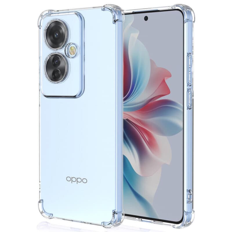 Husa protectie Oppo Reno11 F 5G, TPU transparent, intarituri in colturi, protectie camere, grosime 1,5 mm 1