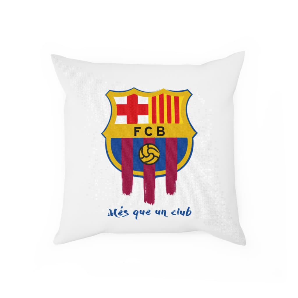 Perna decorativa personalizata, 40 x 40 cm, alba, mata, husa detasabila, model 5 1