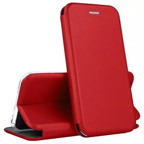 Husa Oppo A54, Prestige Book, inchidere magnetica, rosie 1