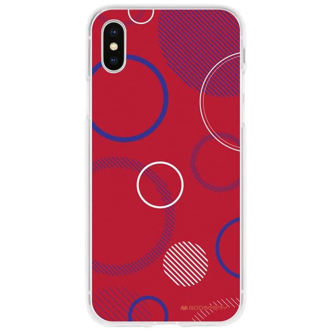 Husa de protectie Da Vinci Jelly Case pentru Apple iPhone X/XS, rosie 1