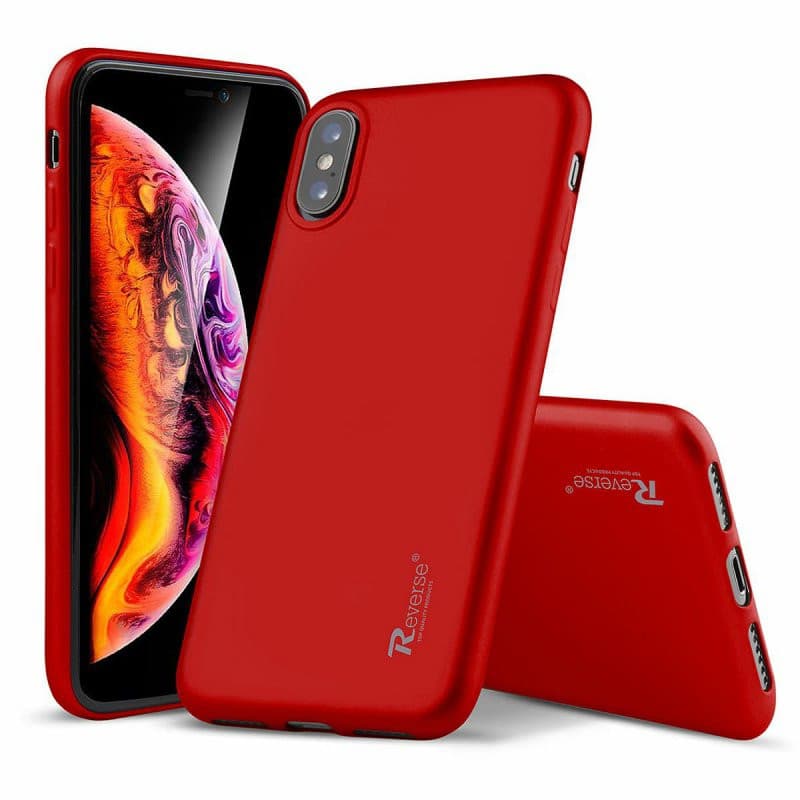 Husa de protectie Reverse Luxury TPU pentru Samsung Galaxy Note 20 Ultra, rosie 1