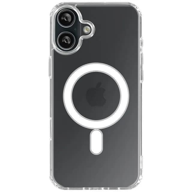 Husa protectie Apple iPhone 16, Magsafe, SnapOn, AntiDrop, Acryl+TPU, transparenta 1