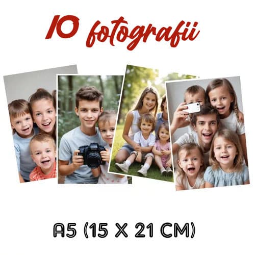 Set 10 fotografii cu imaginea ta, A5 (15 x 21 cm) 1
