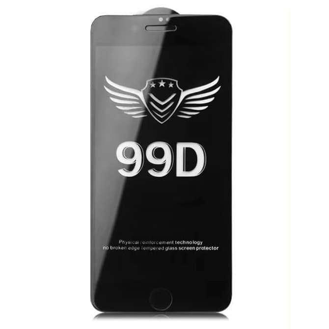 Folie de sticla Full Glue 99D pentru Apple iPhone 6 Plus / 6S Plus, margini negre 1