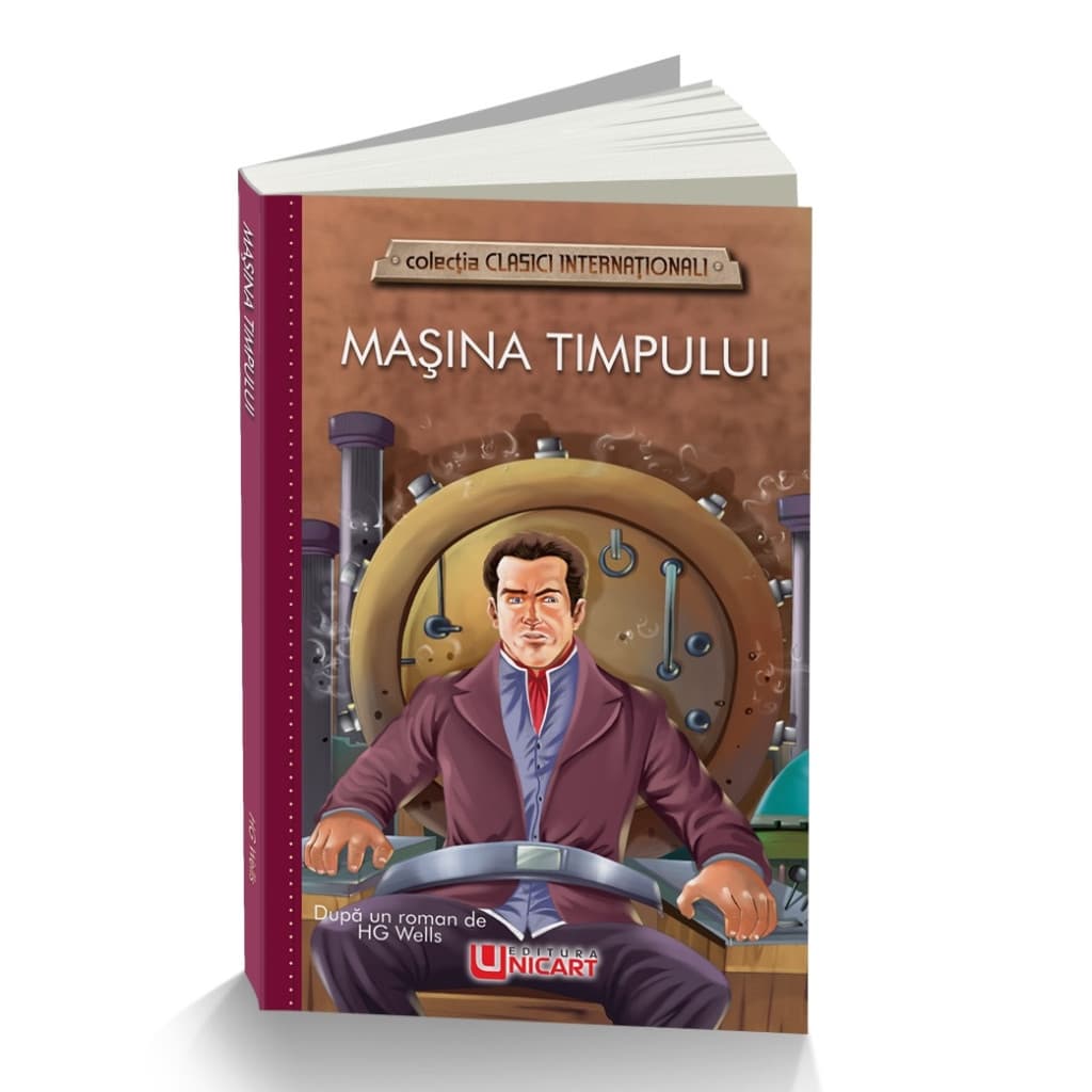 Masina timpului - HG Wells, editura Unicart 1