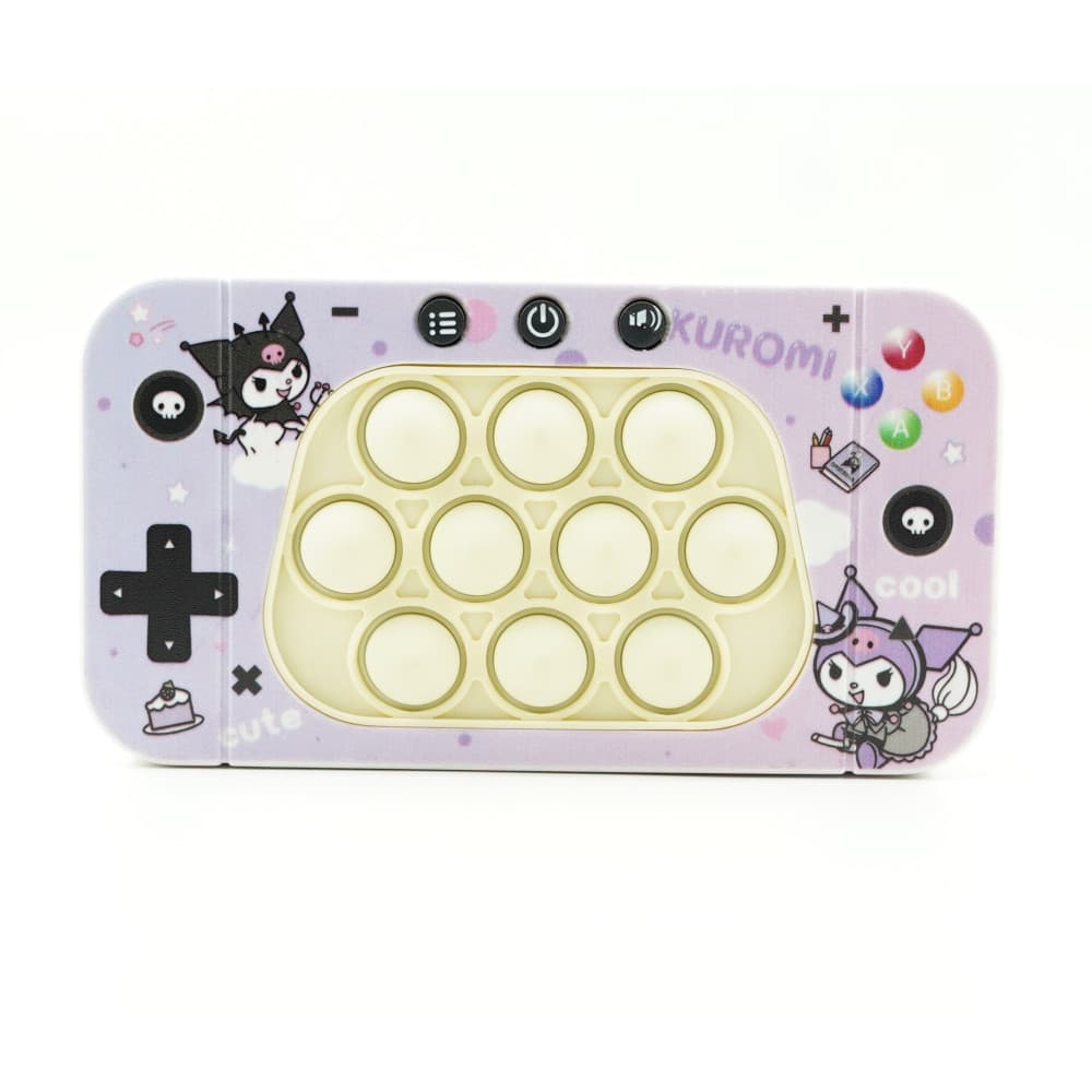 Jucarie interactiva Speed Push, joc de viteza apasare taste tip Pop-It, sunete si lumini, model elfi 1