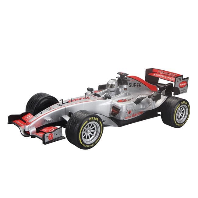 Jucarie masinuta Formula F1, friction, 1:24, gri 1
