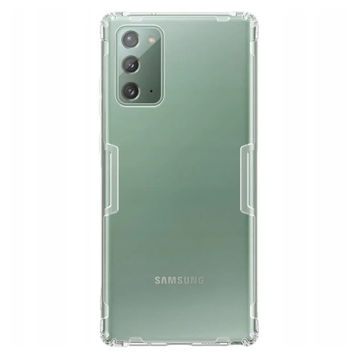 Husa de protectie Nillkin Nature TPU Case pentru Samsung Galaxy Note 20, colturi intarite, transparenta 1