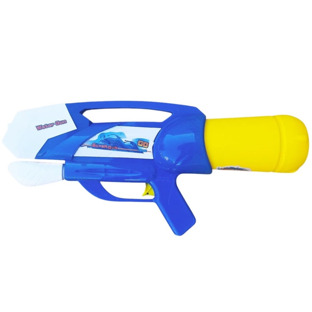 Jucarie pistol cu apa XXL, 47 cm, plastic, alb/albastru/galben 1