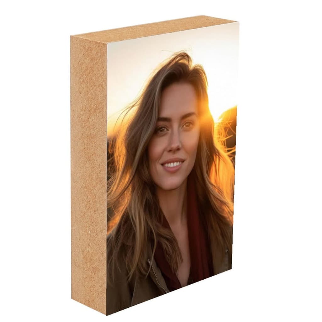 Rama MDF personalizata cu fotografia ta, 15 x 20 cm 1