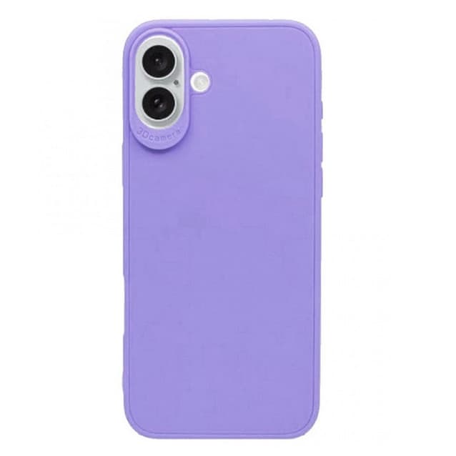Husa protectie Apple iPhone 17, Matt TPU My Choice, silicon moale, mov lila 1