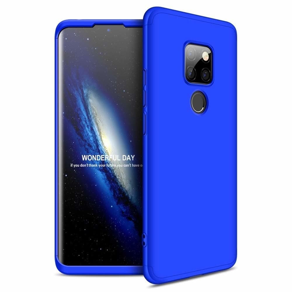 Husa Full cover GKK (fata + spate) pentru Huawei Mate 20, albastra 1