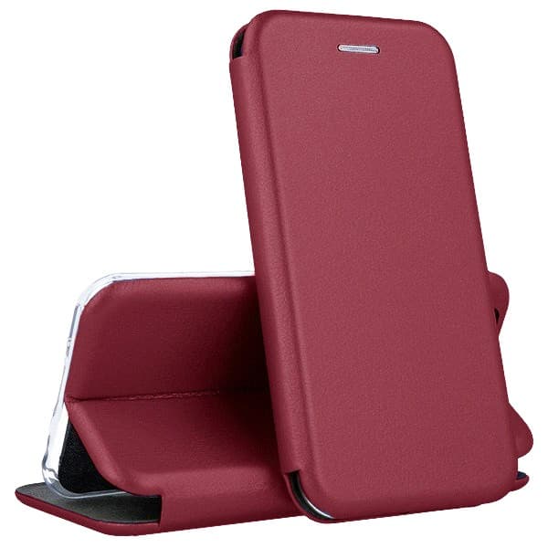 Husa Samsung Galaxy S20 FE, Prestige Book, inchidere magnetica, rosu burgundy 1
