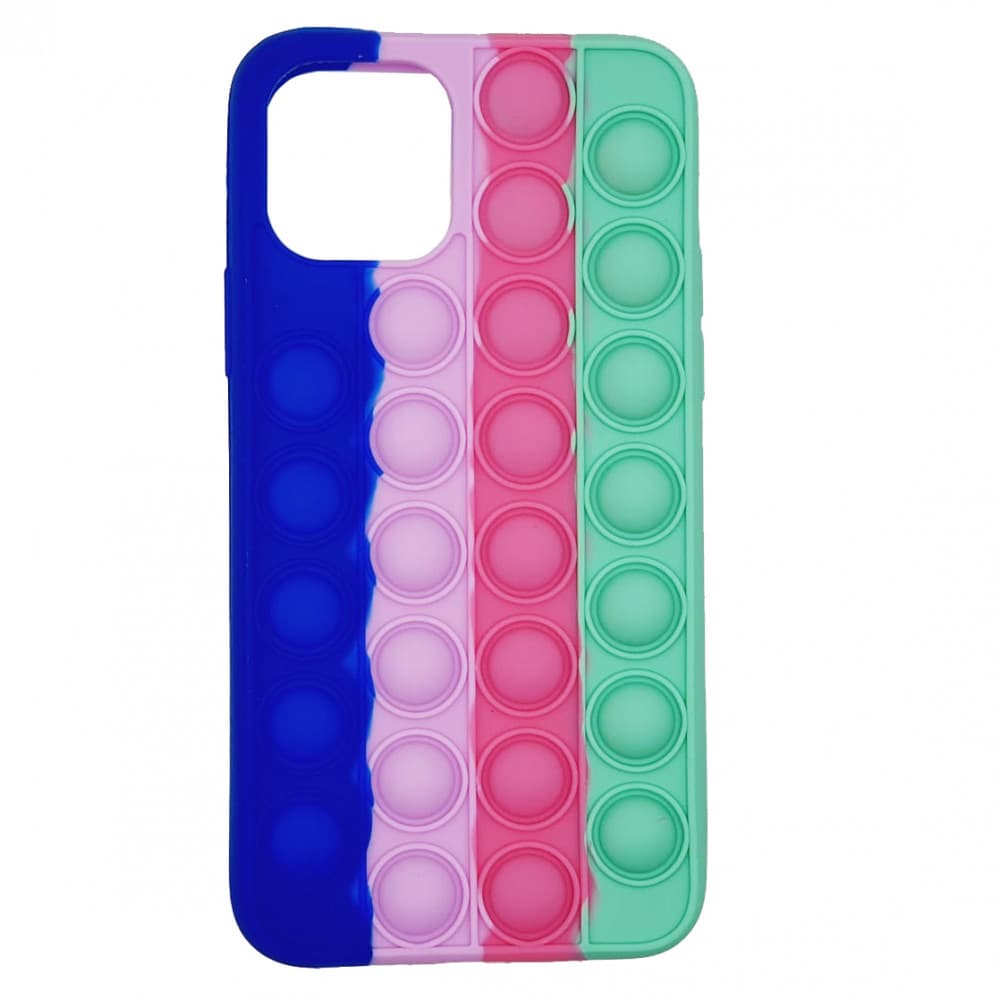 Husa antistres Pop It! pentru Apple iPhone 11 Pro Max, multicolora, model 6 1