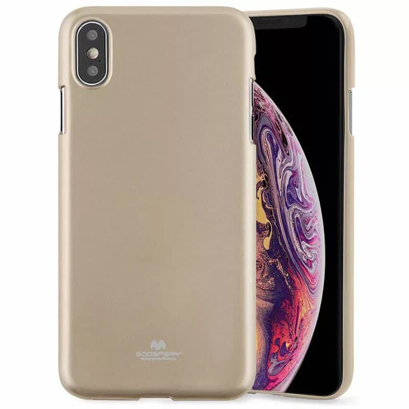 Husa de protectie Mercury Goospery pentru Huawei P20, jelly case, aurie 1