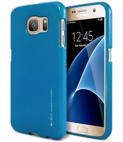 Husa de protectie Mercury iJelly pentru Apple iPhone XS Max, TPU moale, albastra 1