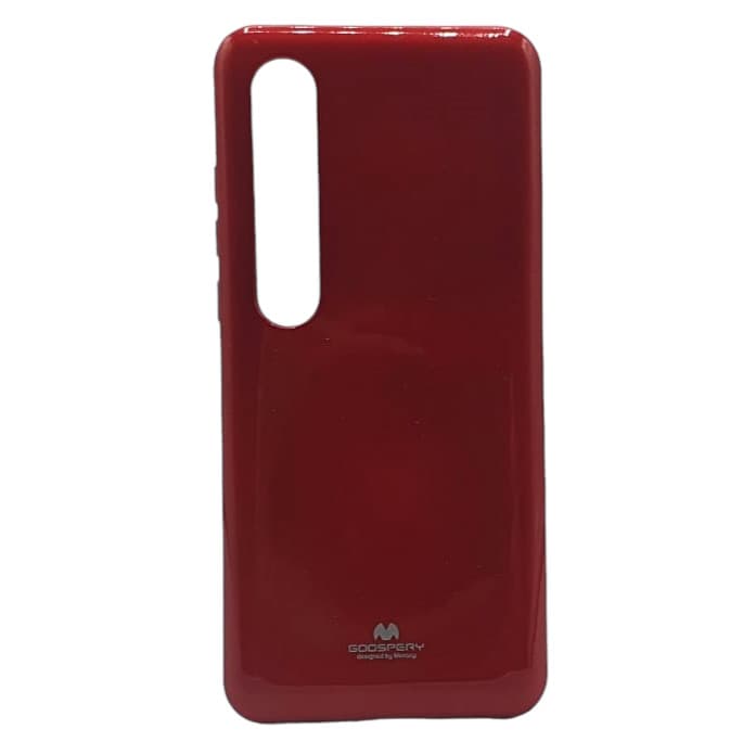 Husa de protectie Mercury Goospery pentru Xiaomi Mi 10/Mi 10 Pro, jelly case, rosie 1