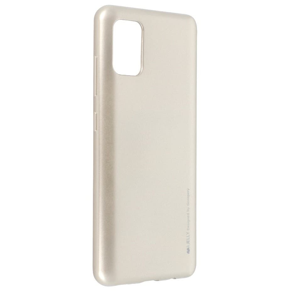 Husa de protectie Mercury iJelly pentru Samsung Galaxy M31s, TPU moale, aurie 1