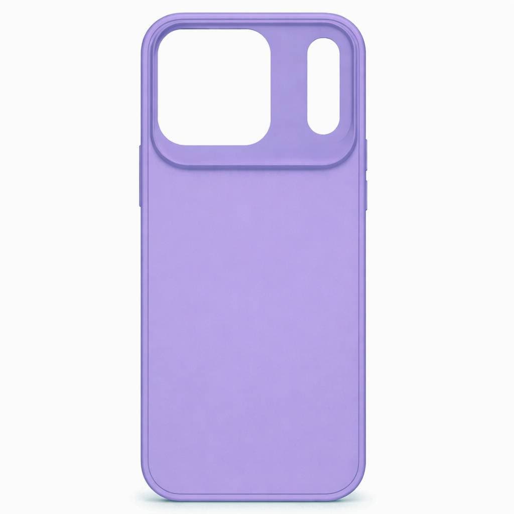 Husa protectie Apple iPhone 17 Pro Max, Matt TPU My Choice, silicon moale, mov 1