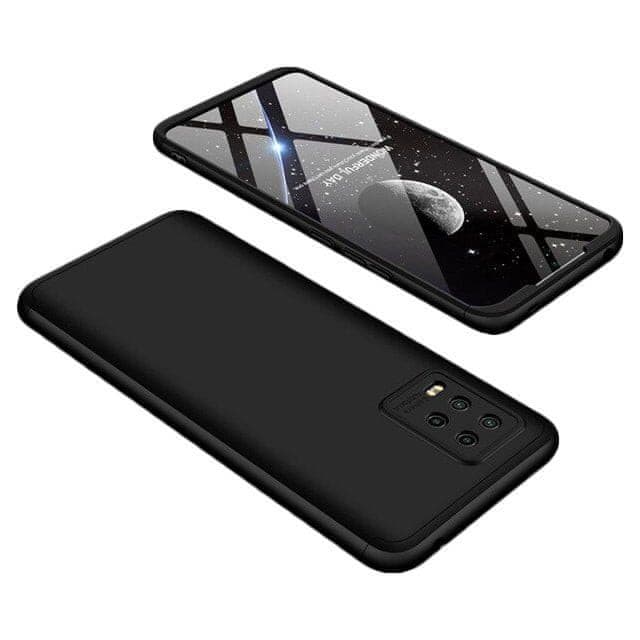 Husa Full Cover GKK (fata + spate) pentru Xiaomi Mi 10 Lite, neagra 1