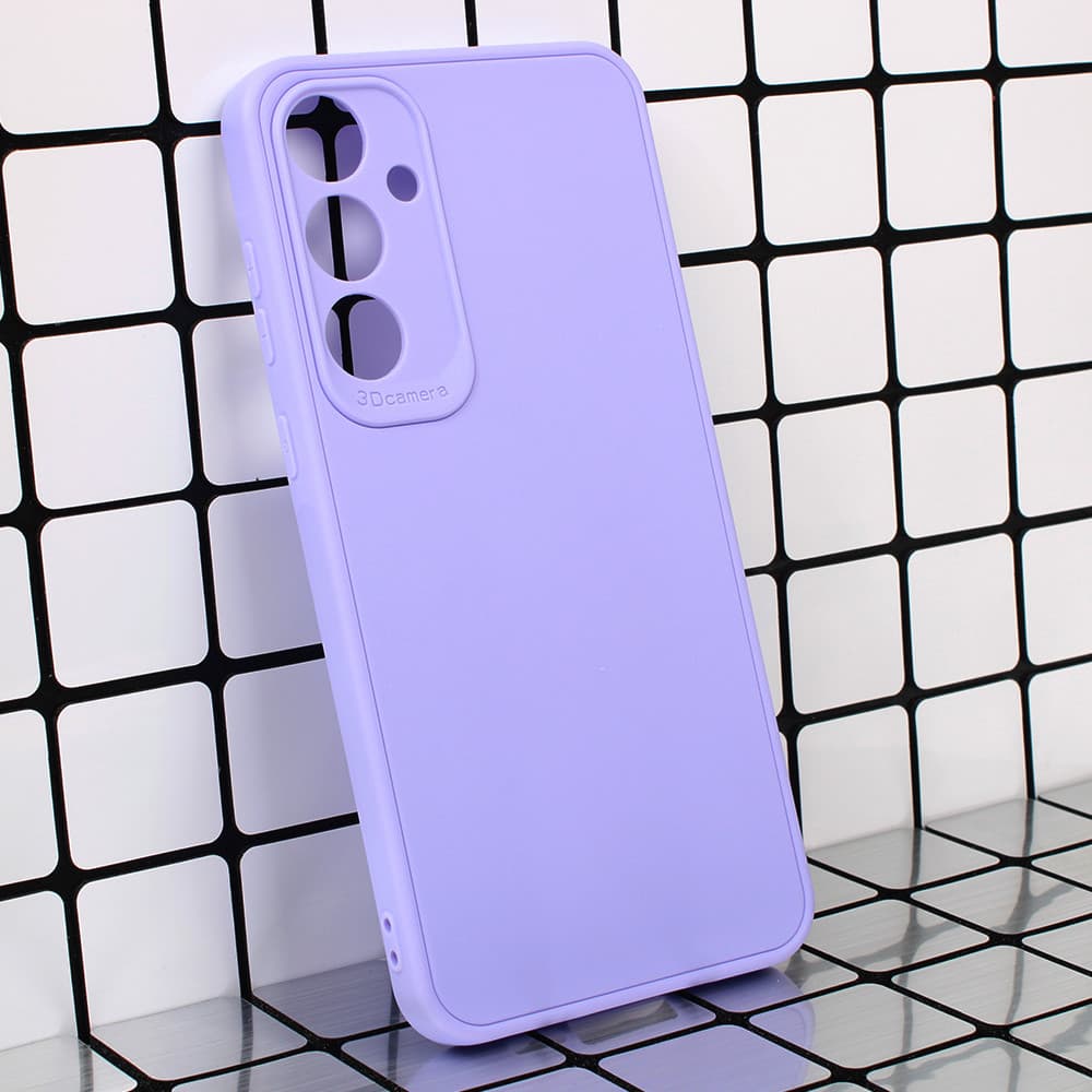 Husa Samsung Galaxy S24 Ultra, Matt TPU My Choice, silicon moale, mov lila 1