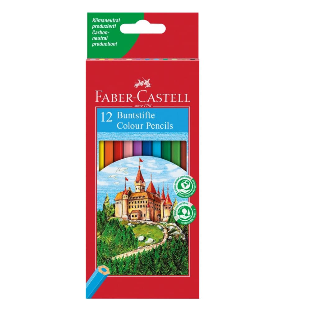 Set creioane colorate Faber Castell, 12 culori 1