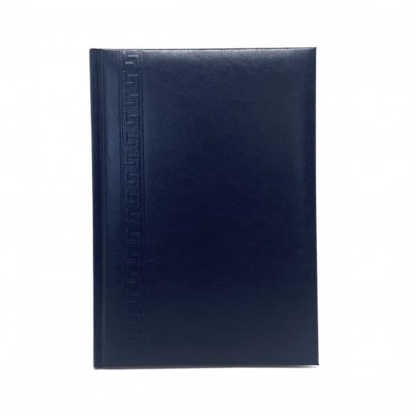 Agenda A5 nedatata Herlitz 9479810, 224 pagini, coperta buretata albastra petrol 1