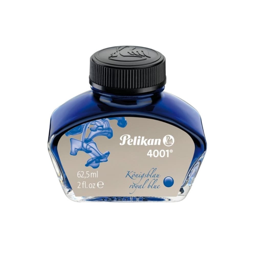 Calimara cu cerneala Pelikan 4001, cerneala albastra, 62.5 ml 1