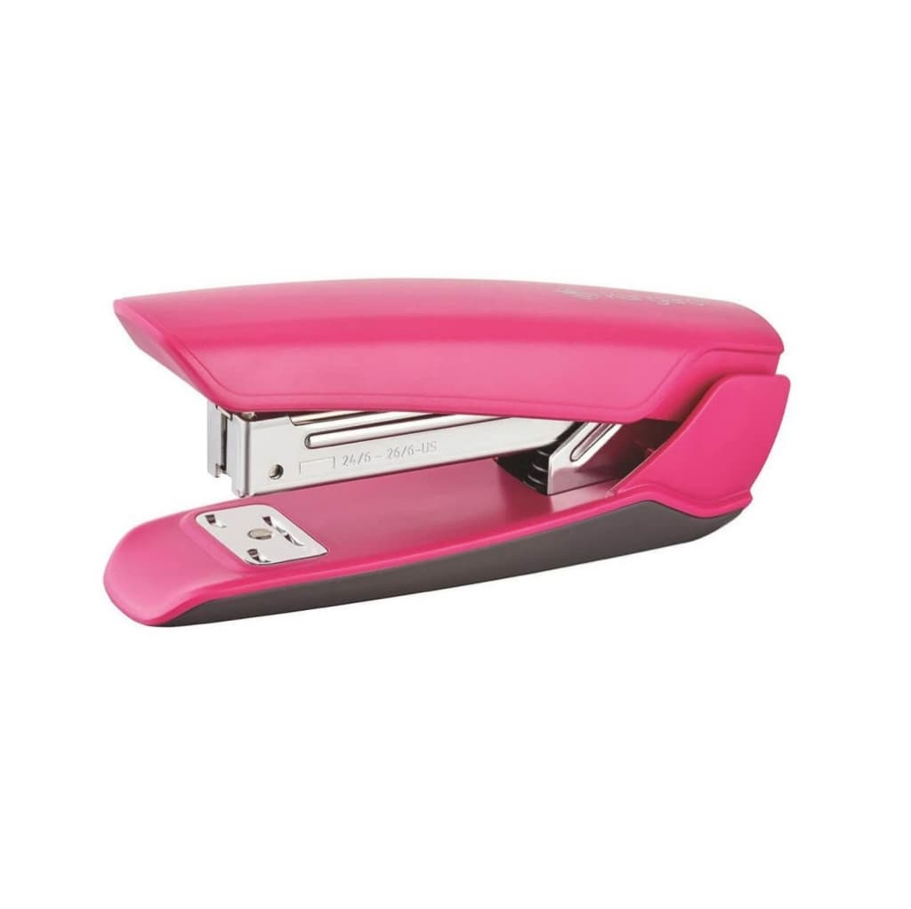 Capsator Kangaro NOWA-35/S, 24/6, 25 coli, 52mm, plastic, fucsia, blister 1