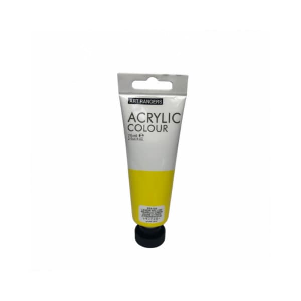Culori acrilice Magi-Wap Art Rangers, 75ml, diverse culori, FEA75T, galben lemon 1