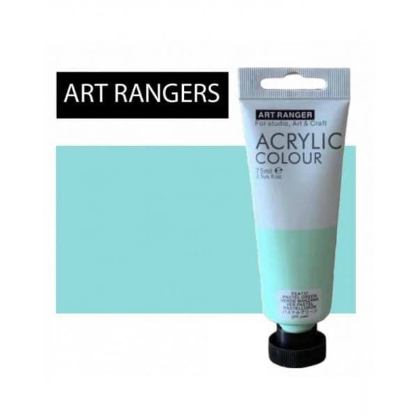 Culori acrilice Magi-Wap Art Rangers, 75ml, diverse culori, FEA75T, verde pastel 1