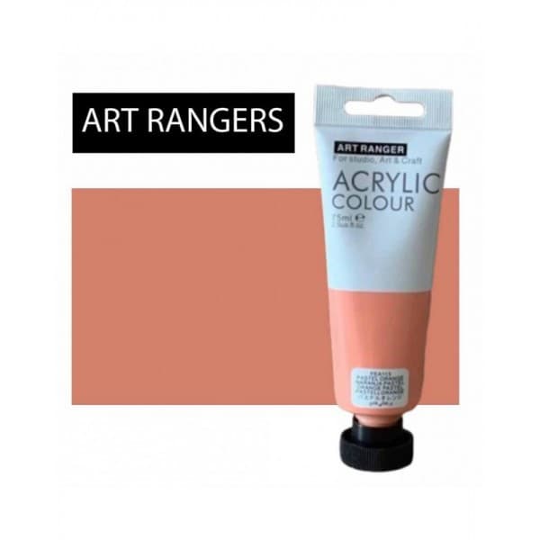 Culori acrilice Magi-Wap Art Rangers, 75ml, diverse culori, FEA75T, portocaliu pastel 1