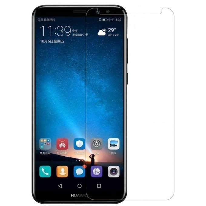 Folie de sticla pentru Huawei Mate 20, grosime 0.26 mm, transparenta 1