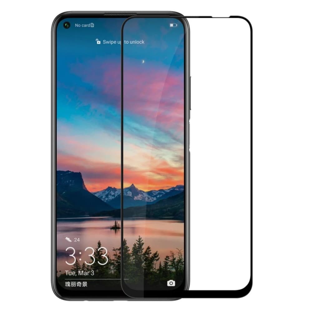 Folie sticla Huawei P40 Lite, Full Glue Glass, margini negre 1