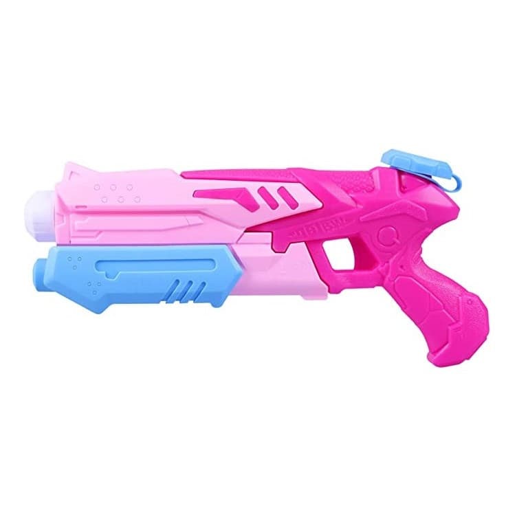 Jucarie pistol cu apa, plastic, rezervor 300 ml, 6 ani+, roz ciclam 1
