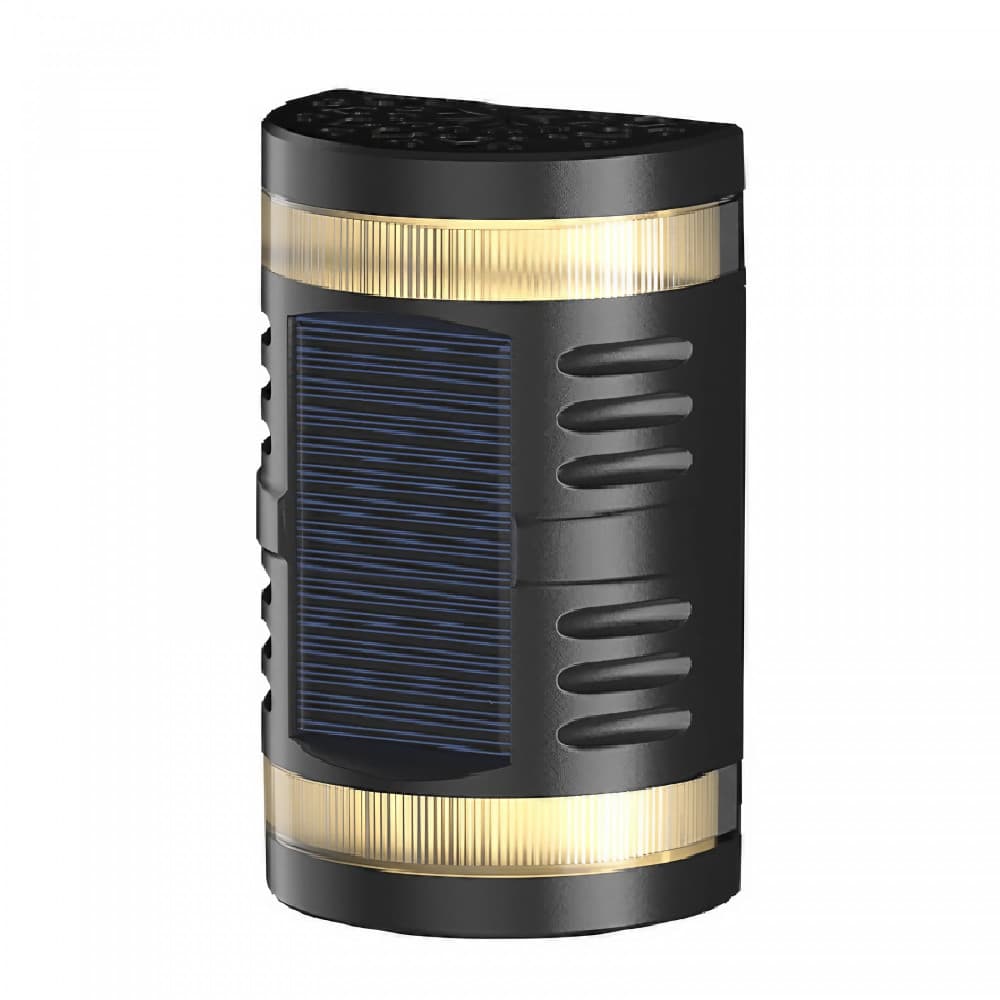 Lampa solara LED decorativa cu lumina bidirectionala, IP65, 1.2V, 600mah, 15.1 x 9 x 6 cm, material ABS, alb cald 1