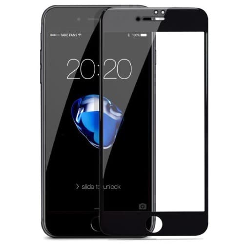 Folie de sticla Full Glue 111D pentru Apple iPhone 7/8/SE2, margini negre 1