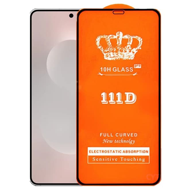 Folie sticla Samsung Galaxy A51, Full Glue 111D Crown, margini negre 1