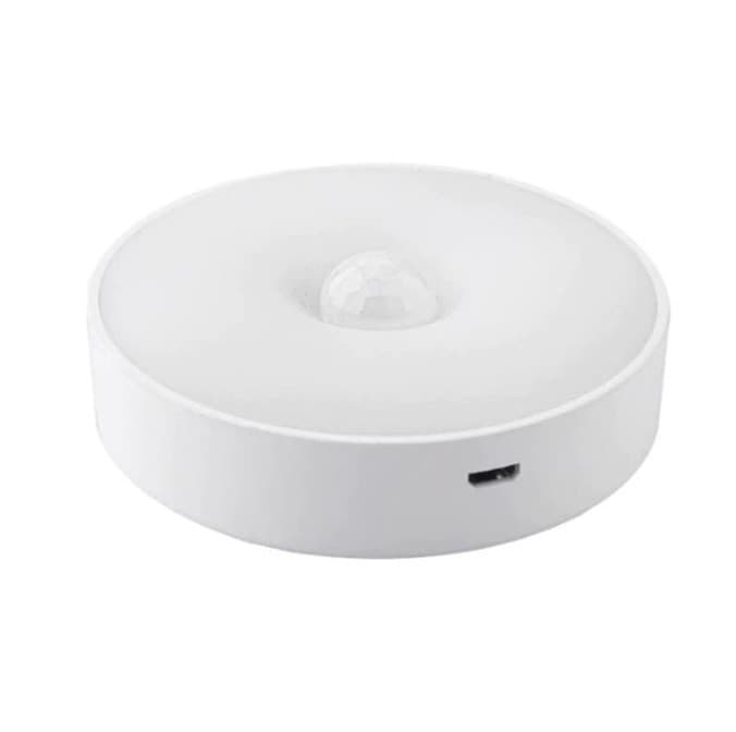 Lampa LED, cu senzor de miscare, Lumina alb cald si rece, Incarcare USB, 8.5 x 2.3 cm 1