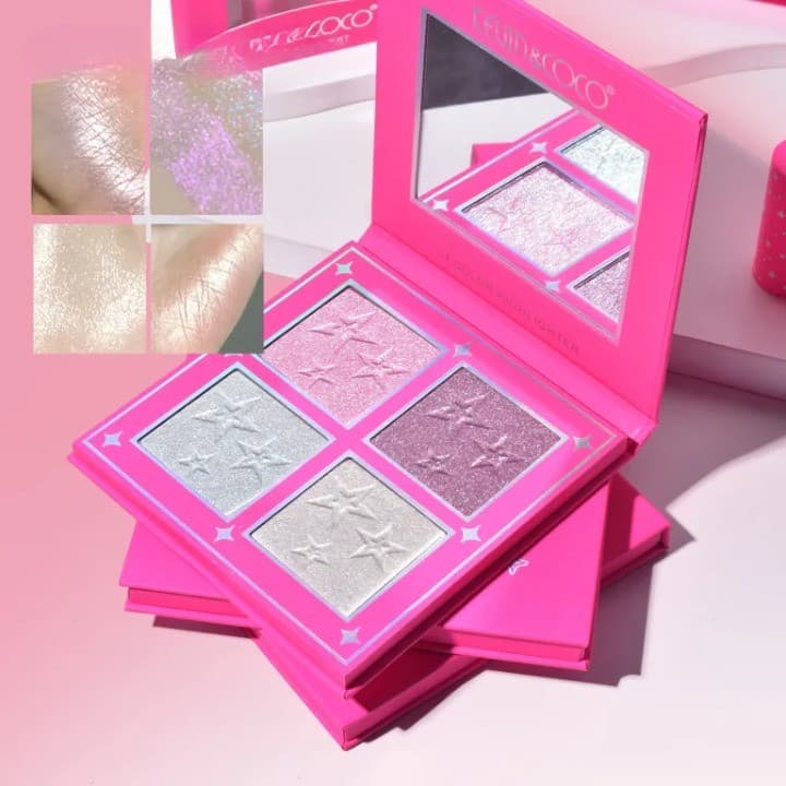 Paleta de machiaj KEVIN & COCO, Stay Wild, fard de pleoape, 12 culori, 13.6 x 10.4 x 0.9 cm 1