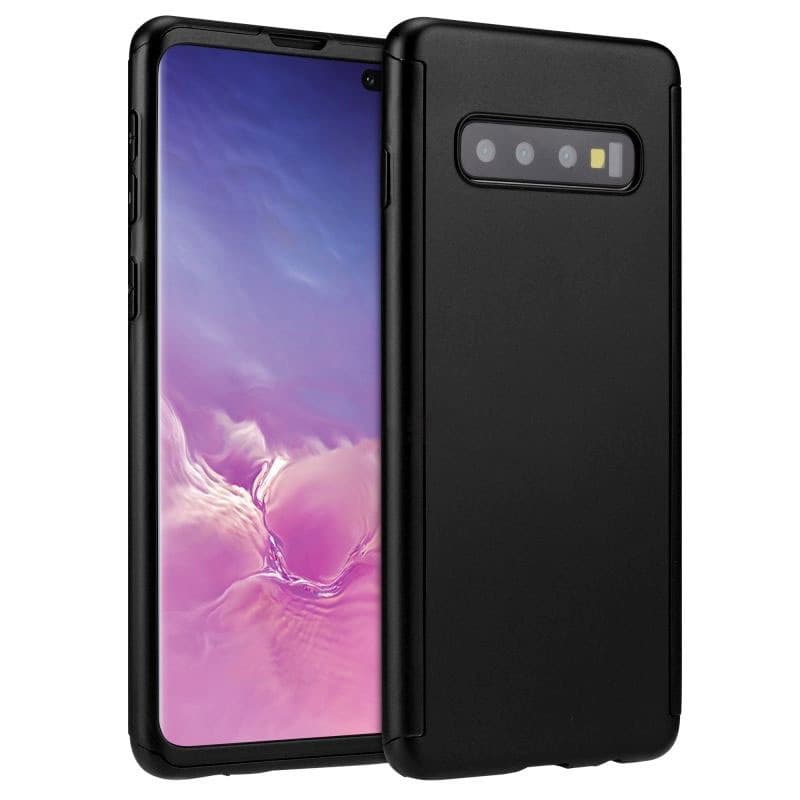 Husă Full Cover 360° pentru Samsung Galaxy S20 (față + spate), neagră 1