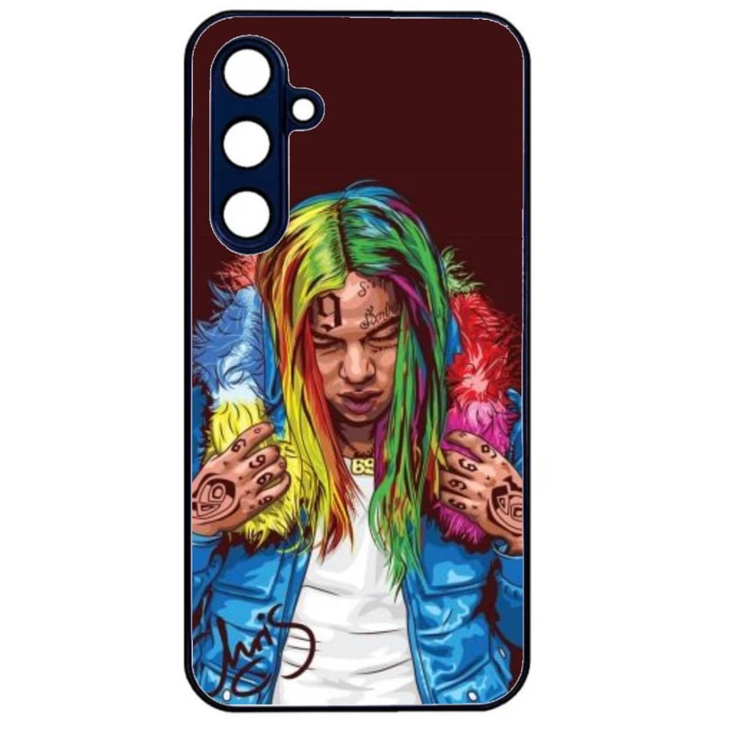 Husa Samsung Galaxy A15, Colorful Aluminium TPU, design 6ix9ine 2 1
