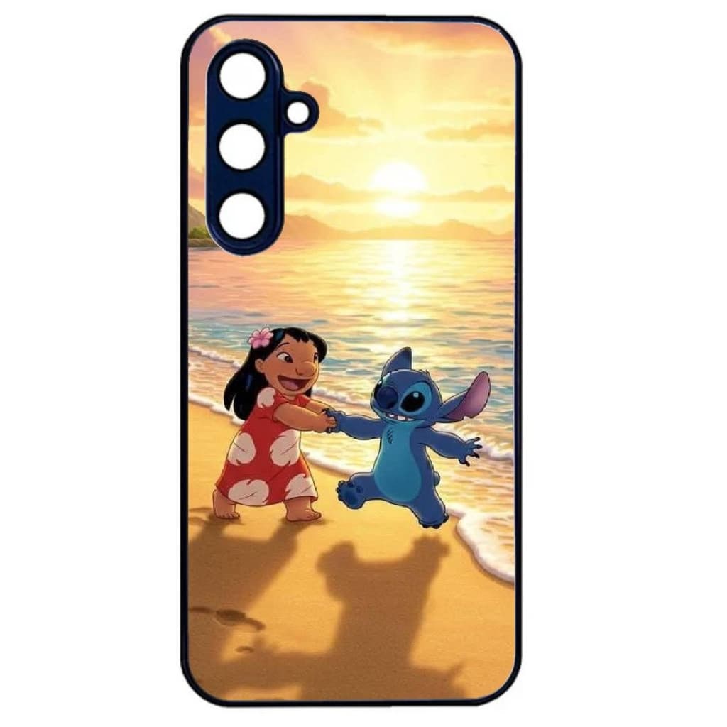 Husa Samsung Galaxy A55, Colorful Aluminium TPU, design Stitch 1 1