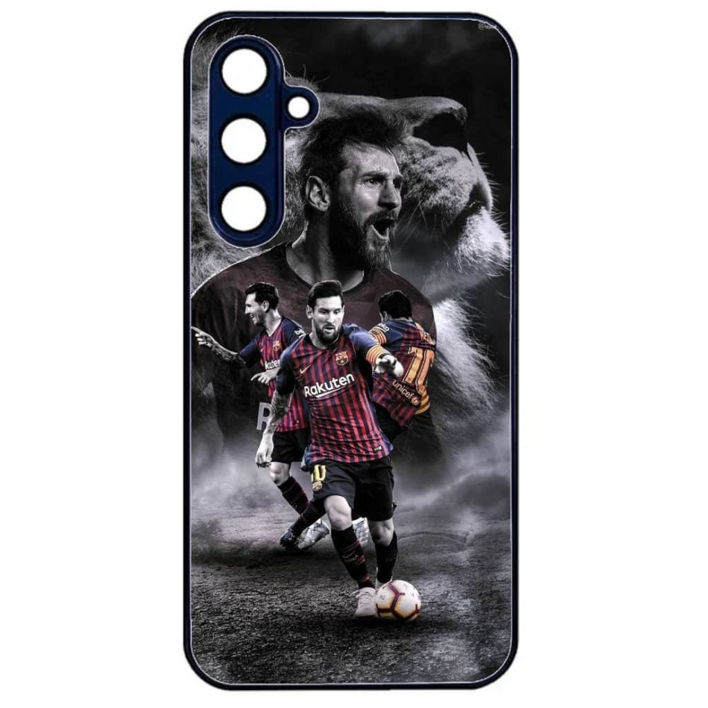 Husa Samsung Galaxy S24 FE, Colorful Aluminium TPU, design Messi 2 1